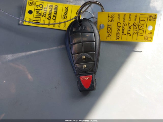 Aukcja sprzedaży 2012 Jeep Grand Cherokee Laredo, vin: 1C4RJEAG8CC237089, numer aukcji: 46130627
