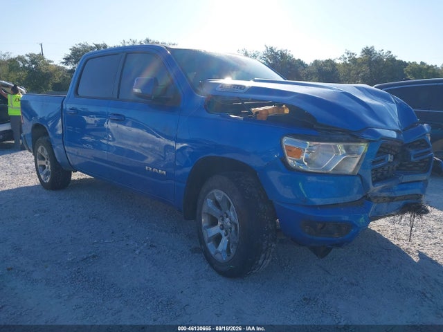 46130665 :رقم المزاد ، 1C6RRFFG2NN392100 vin ، 2022 Ram 1500 Big Horn  4x4 5'7 Box مزاد بيع