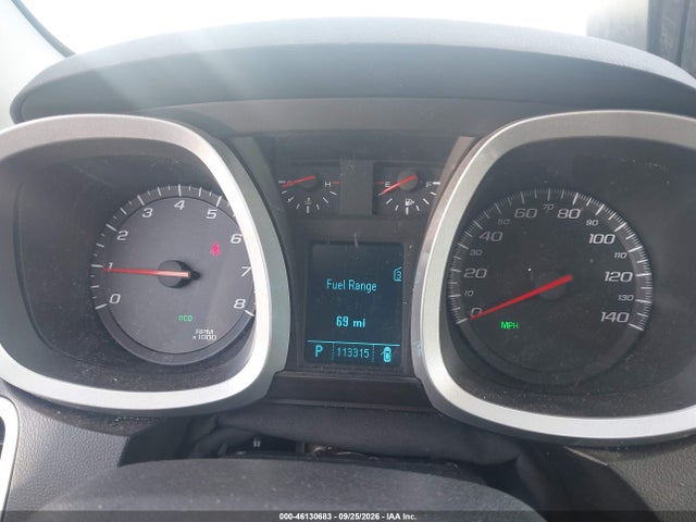2011 Chevrolet Equinox Lt W/1lt მანქანა იყიდება აუქციონზე, vin: 2GNALDEC9B1230706, აუქციონის ნომერი: 46130683