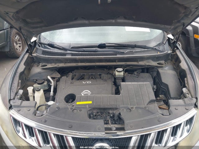 Продажа на аукционе авто 2010 Nissan Murano Sl, vin: JN8AZ1MW5AW106431, номер лота: 46130694