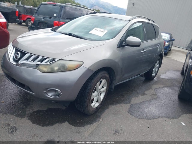 Продажа на аукционе авто 2010 Nissan Murano Sl, vin: JN8AZ1MW5AW106431, номер лота: 46130694