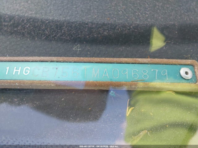Продаж на аукціоні авто 1991 Honda Accord Ex/ex-r, vin: 1HGCB7561MA096879, номер лоту: 46130708