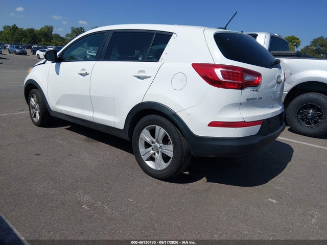 2013 Kia Sportage Lx მანქანა იყიდება აუქციონზე, vin: KNDPB3A29D7444419, აუქციონის ნომერი: 46130765