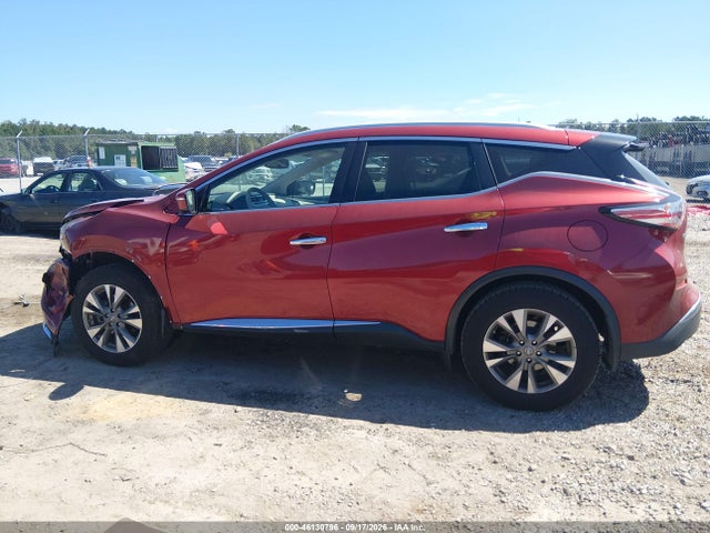 2015 Nissan Murano Sl მანქანა იყიდება აუქციონზე, vin: 5N1AZ2MG5FN239936, აუქციონის ნომერი: 46130796