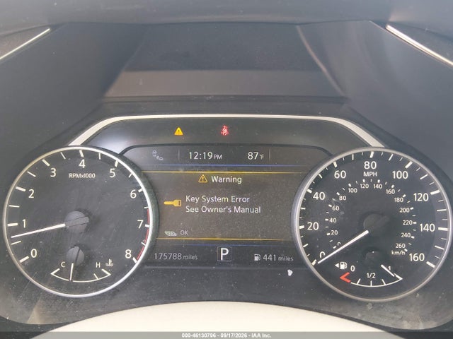 2015 Nissan Murano Sl მანქანა იყიდება აუქციონზე, vin: 5N1AZ2MG5FN239936, აუქციონის ნომერი: 46130796
