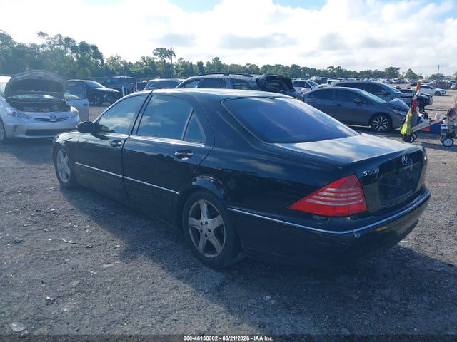 46130802 :رقم المزاد ، WDBNG75J14A394554 vin ، 2004 Mercedes-benz S 500 مزاد بيع