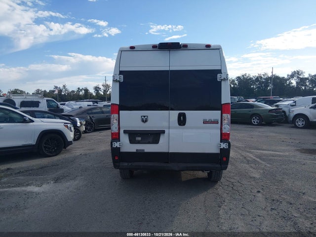 2022 Ram Promaster 2500 Window Van High Roof 159 Wb მანქანა იყიდება აუქციონზე, vin: 3C6LRVPG6NE110043, აუქციონის ნომერი: 46130833
