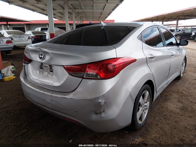 2013 Hyundai Elantra Gls მანქანა იყიდება აუქციონზე, vin: KMHDH4AE8DU533462, აუქციონის ნომერი: 46130880