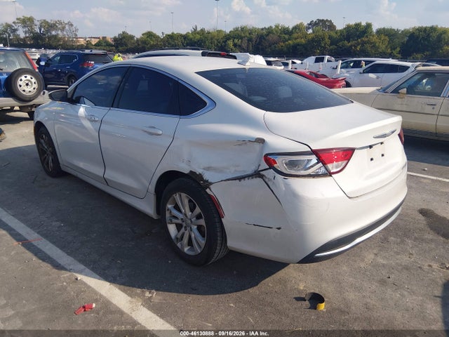 46130888 :رقم المزاد ، 1C3CCCAB7FN683675 vin ، 2015 Chrysler 200 Limited مزاد بيع