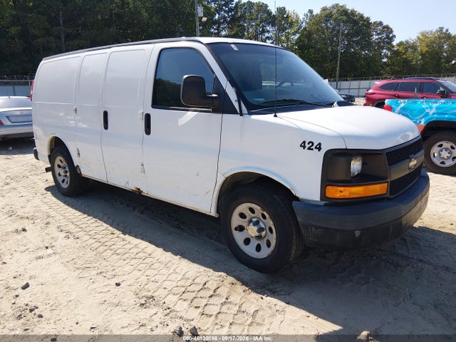 2013 Chevrolet Express 1500 Work Van მანქანა იყიდება აუქციონზე, vin: 1GCSGAFX1D1105306, აუქციონის ნომერი: 46130898
