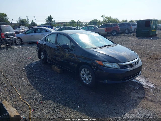 2012 Honda Civic Lx მანქანა იყიდება აუქციონზე, vin: 19XFB2F59CE368949, აუქციონის ნომერი: 46130925