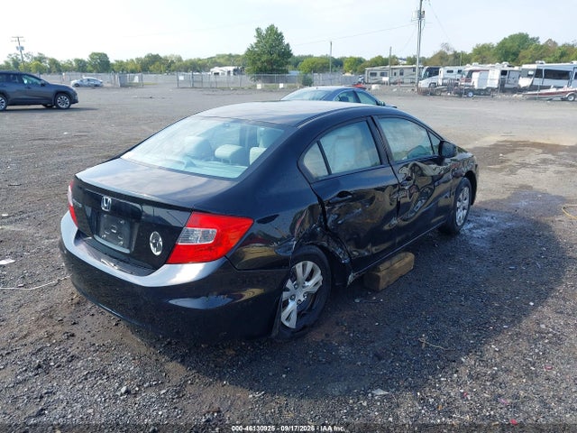 Продажа на аукционе авто 2012 Honda Civic Lx, vin: 19XFB2F59CE368949, номер лота: 46130925
