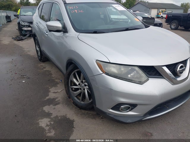 2014 Nissan Rogue Sl მანქანა იყიდება აუქციონზე, vin: 5N1AT2MV1EC814429, აუქციონის ნომერი: 46130936