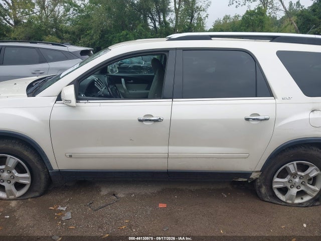Продажа на аукционе авто 2009 Gmc Acadia Slt-1, vin: 1GKEV23D29J102400, номер лота: 46130975