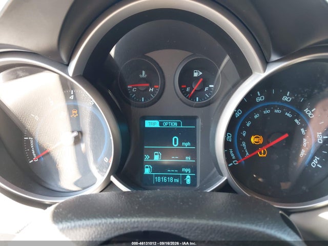 46131012 :رقم المزاد ، 1G1PA5SG7E7190115 vin ، 2014 Chevrolet Cruze Ls Auto مزاد بيع