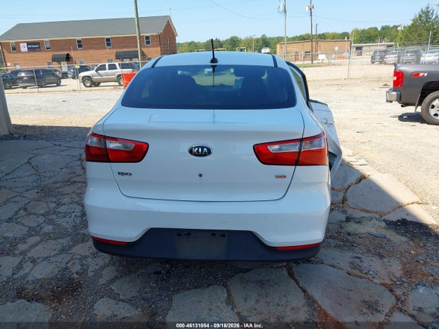 2017 Kia Rio Lx მანქანა იყიდება აუქციონზე, vin: KNADM4A36H6114144, აუქციონის ნომერი: 46131054