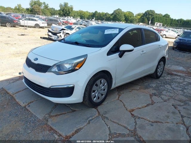 2017 Kia Rio Lx მანქანა იყიდება აუქციონზე, vin: KNADM4A36H6114144, აუქციონის ნომერი: 46131054