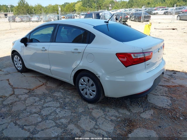 2017 Kia Rio Lx მანქანა იყიდება აუქციონზე, vin: KNADM4A36H6114144, აუქციონის ნომერი: 46131054