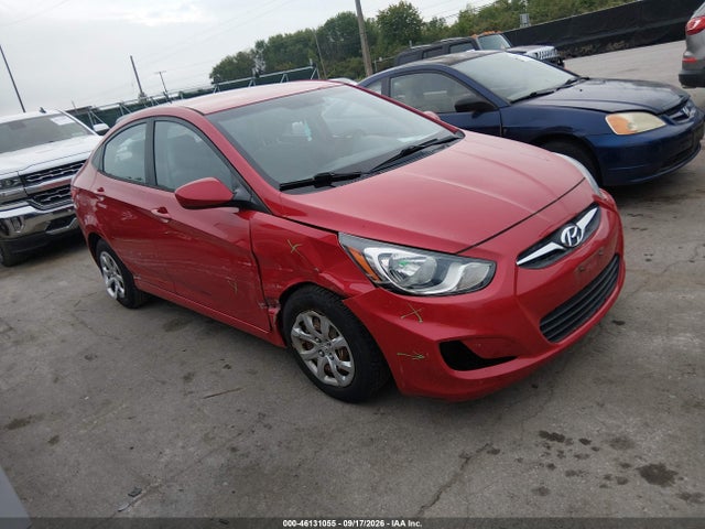 46131055 :رقم المزاد ، KMHCT4AE2EU764594 vin ، 2014 Hyundai Accent Gls مزاد بيع