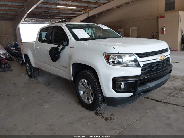 Aukcja sprzedaży 2022 Chevrolet Colorado 4wd  Long Box Lt, vin: 1GCPTCE12N1200419, numer aukcji: 46131071