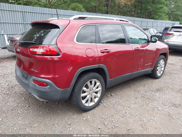 Продаж на аукціоні авто 2016 Jeep Cherokee Limited, vin: 1C4PJMDS4GW167399, номер лоту: 46131101
