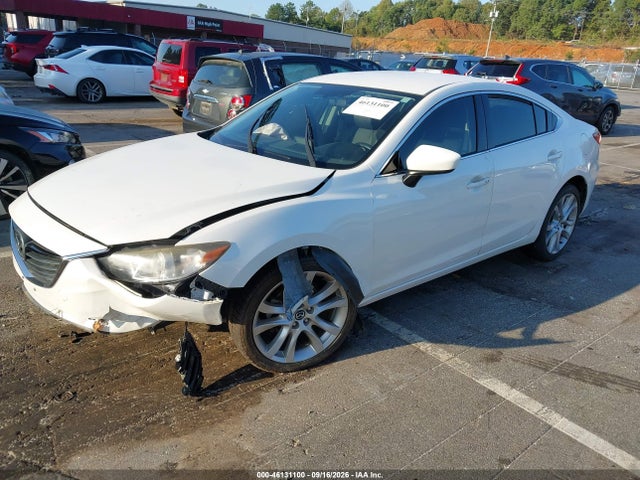 2016 Mazda Mazda6 I Touring მანქანა იყიდება აუქციონზე, vin: JM1GJ1V57G1439285, აუქციონის ნომერი: 46131100