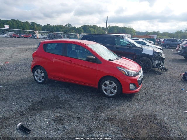 2019 Chevrolet Spark Ls Cvt მანქანა იყიდება აუქციონზე, vin: KL8CB6SA3KC814735, აუქციონის ნომერი: 46131114