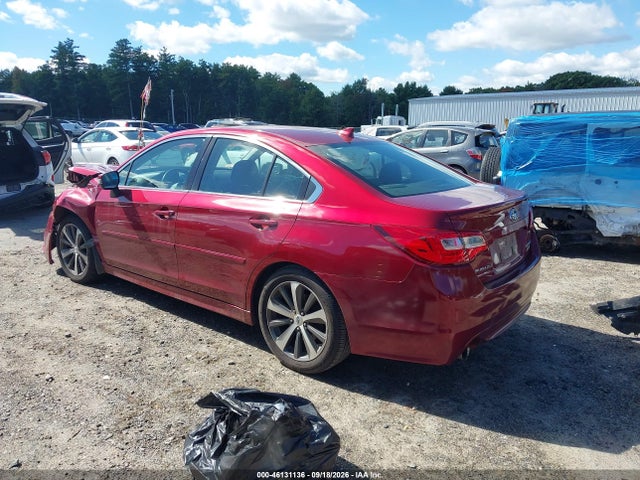 2016 Subaru Legacy 2.5i Limited მანქანა იყიდება აუქციონზე, vin: 4S3BNAN69G3009754, აუქციონის ნომერი: 46131136