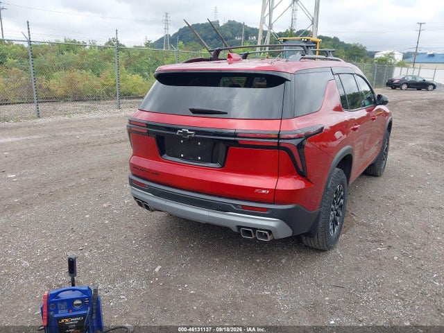 2025 Chevrolet Traverse Awd Z71 მანქანა იყიდება აუქციონზე, vin: 1GNEVJRSXSJ289992, აუქციონის ნომერი: 46131137