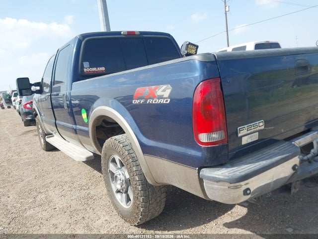 46131153 :رقم المزاد ، 1FTSW21P55EC41352 vin ، 2005 Ford F-250 Lariat/xl/xlt مزاد بيع