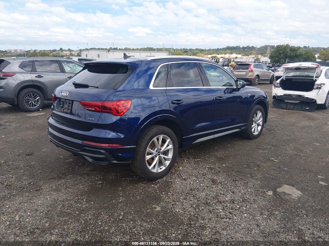 Продажа на аукционе авто 2021 Audi Q3 Premium Plus 45 Tfsi S Line Quattro Tiptronic, vin: WA1EECF30M1124595, номер лота: 46131156
