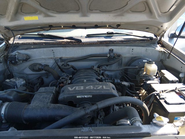 2006 Toyota Tundra Sr5 V8 მანქანა იყიდება აუქციონზე, vin: 5TBDT44106S511922, აუქციონის ნომერი: 46131252