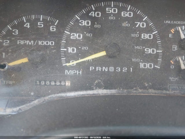 46131383 :رقم المزاد ، 1GCEC19R8WE157856 vin ، 1998 Chevrolet C1500 Fleetside مزاد بيع