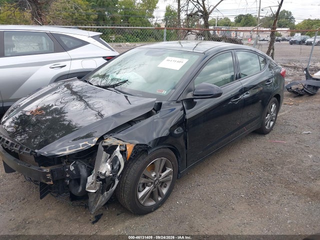 2018 Hyundai Elantra Sel მანქანა იყიდება აუქციონზე, vin: 5NPD84LF6JH293134, აუქციონის ნომერი: 46131409