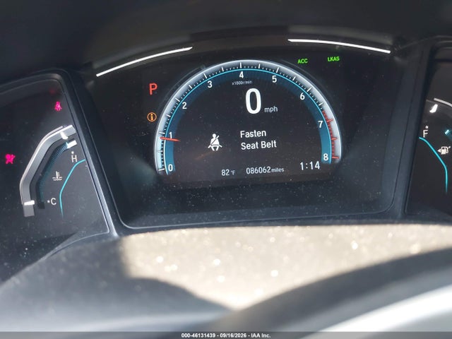 Aukcja sprzedaży 2019 Honda Civic Lx, vin: 2HGFC2F69KH512638, numer aukcji: 46131439