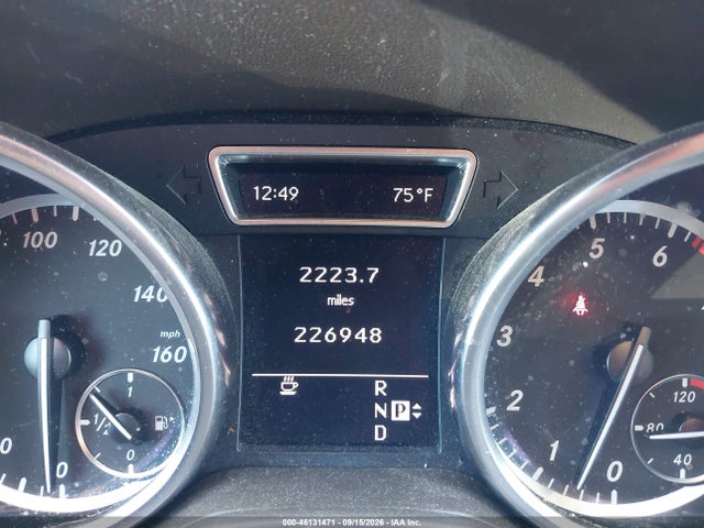 Продаж на аукціоні авто 2012 Mercedes-benz Ml 350 4matic, vin: 4JGDA5HB7CA021665, номер лоту: 46131471