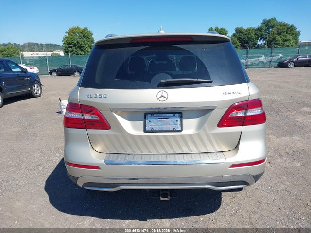 Продаж на аукціоні авто 2012 Mercedes-benz Ml 350 4matic, vin: 4JGDA5HB7CA021665, номер лоту: 46131471