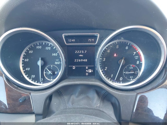 Продаж на аукціоні авто 2012 Mercedes-benz Ml 350 4matic, vin: 4JGDA5HB7CA021665, номер лоту: 46131471