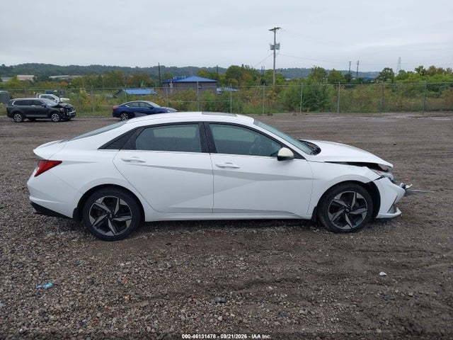 46131478 :رقم المزاد ، KMHLN4AJ6PU046217 vin ، 2023 Hyundai Elantra Hybrid Limited مزاد بيع