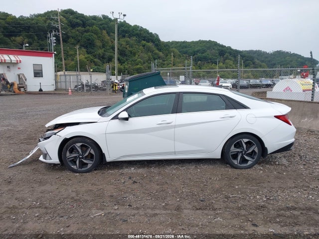46131478 :رقم المزاد ، KMHLN4AJ6PU046217 vin ، 2023 Hyundai Elantra Hybrid Limited مزاد بيع