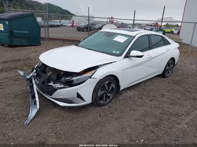 46131478 :رقم المزاد ، KMHLN4AJ6PU046217 vin ، 2023 Hyundai Elantra Hybrid Limited مزاد بيع