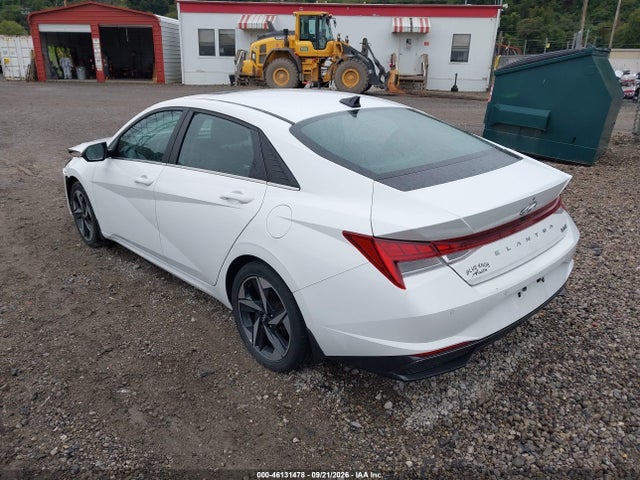 46131478 :رقم المزاد ، KMHLN4AJ6PU046217 vin ، 2023 Hyundai Elantra Hybrid Limited مزاد بيع