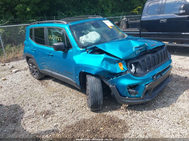 Auction sale of the 2021 Jeep Renegade Latitude Fwd, vin: ZACNJCBB6MPM96910, lot number: 46131482