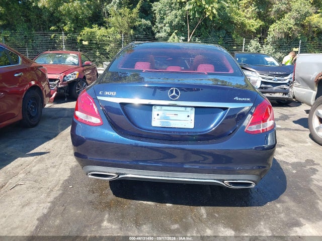 Продаж на аукціоні авто 2017 Mercedes-benz C 300 4matic, vin: 55SWF4KB8HU231450, номер лоту: 46131490