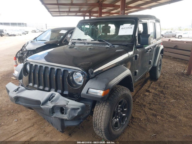 Aukcja sprzedaży 2022 Jeep Wrangler Unlimited Sport 4x4, vin: 1C4HJXDN7NW145703, numer aukcji: 46131518