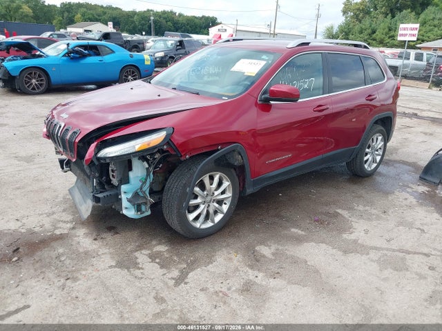 2014 Jeep Cherokee Limited მანქანა იყიდება აუქციონზე, vin: 1C4PJMDS7EW226538, აუქციონის ნომერი: 46131527