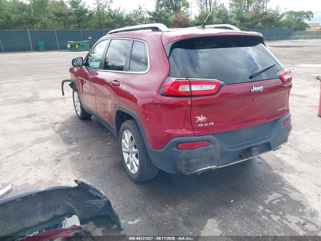 2014 Jeep Cherokee Limited მანქანა იყიდება აუქციონზე, vin: 1C4PJMDS7EW226538, აუქციონის ნომერი: 46131527