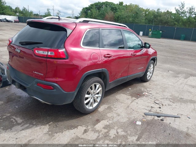 2014 Jeep Cherokee Limited მანქანა იყიდება აუქციონზე, vin: 1C4PJMDS7EW226538, აუქციონის ნომერი: 46131527