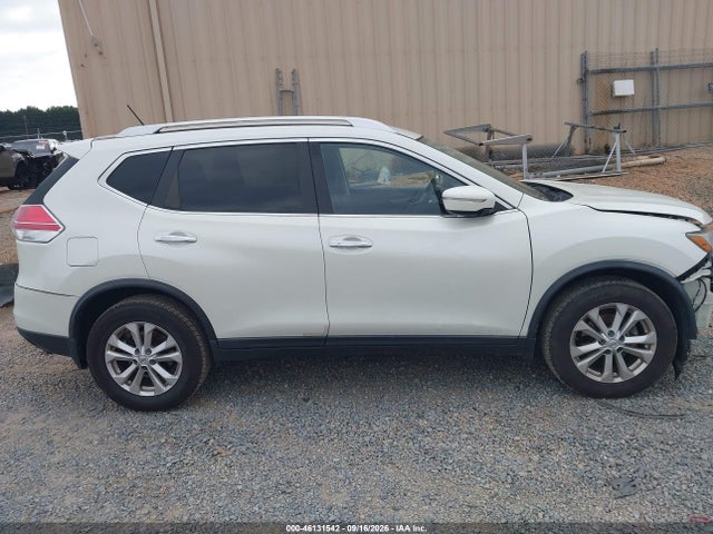2015 Nissan Rogue Sv მანქანა იყიდება აუქციონზე, vin: KNMAT2MV1FP569632, აუქციონის ნომერი: 46131542