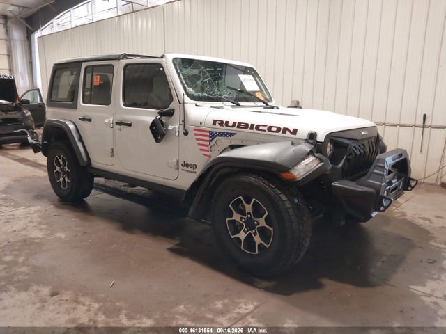 2021 Jeep Wrangler Unlimited Rubicon 4x4 მანქანა იყიდება აუქციონზე, vin: 1C4HJXFN9MW744839, აუქციონის ნომერი: 46131554
